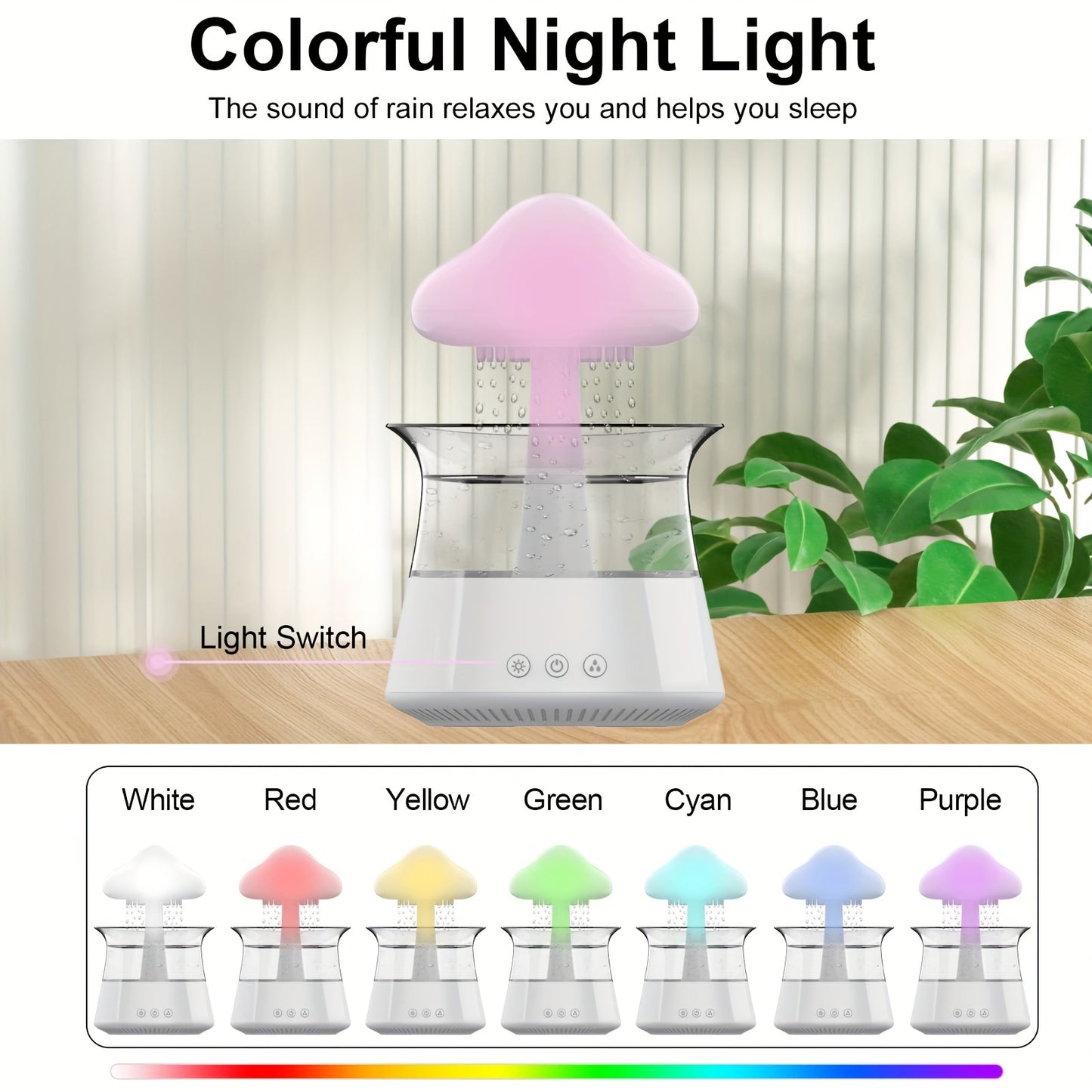 Cloud Rain Humidifier